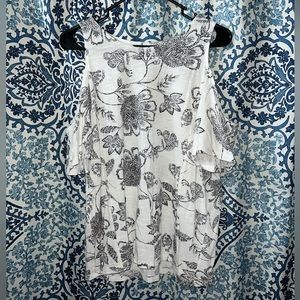 Banana Republic Size Medium Womens Cold Shoulder Blouse Top Excellent Condition